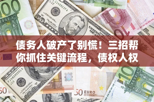 武汉债务人破产了别慌!三招帮你抓住关键流程,债权人权益不再缩水 武汉债务人破产了别慌!三招帮你抓住关键流程,债权人权益不再缩水