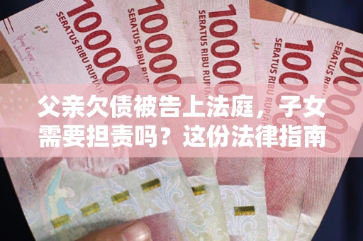 武汉父亲欠债被告上法庭,子女需要担责吗?这份法律指南必须看完 武汉父亲欠债被告上法庭,子女需要担责吗?这份法律指南必须看完