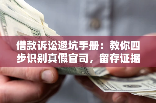 武汉借款诉讼避坑手册:教你四步识别真假官司,留存证据不踩雷 武汉借款诉讼避坑手册:教你四步识别真假官司,留存证据不踩雷